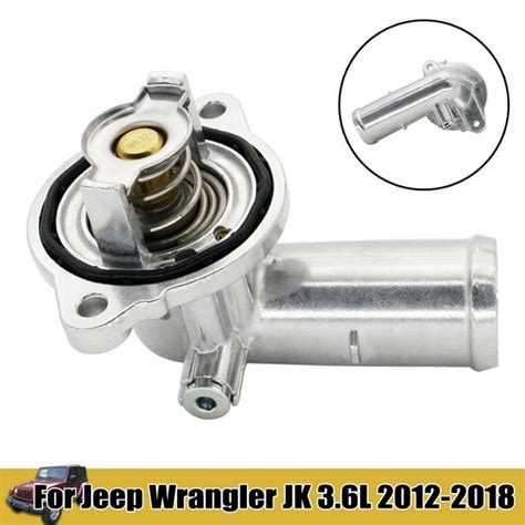 thermostat housing jeep wk2 v6 metal|jkowners 13 thermostat housing.